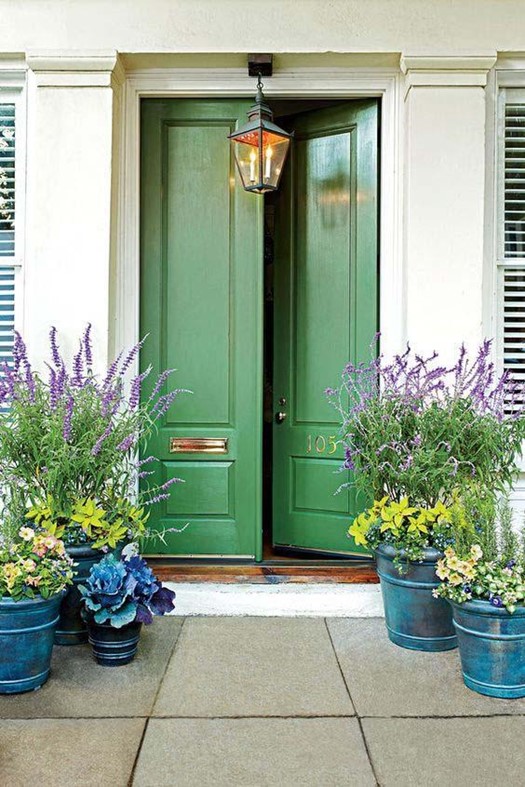 Front Door Spring Spruce Up Ideas